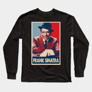 Songbird Supremacy 'High Society' Starring Frank Sinatra Long Sleeve T-Shirt